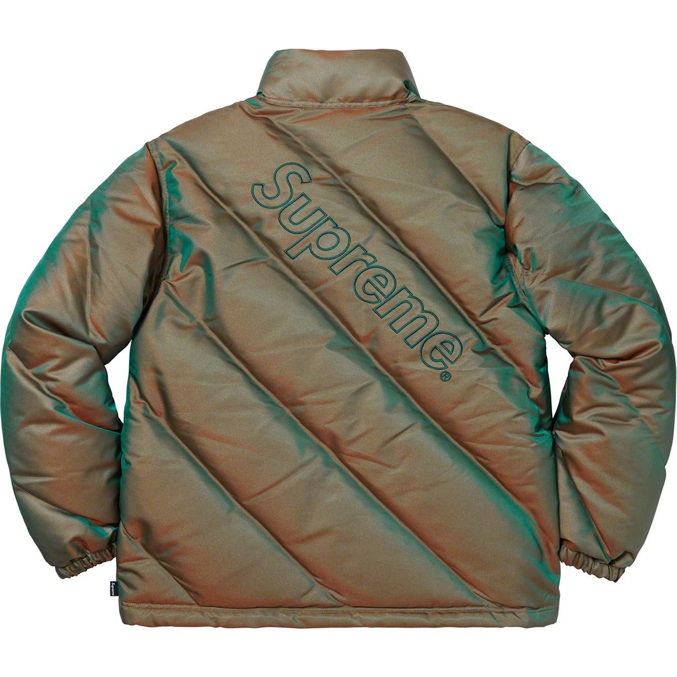 Iridescent Puffy Jacket view 6